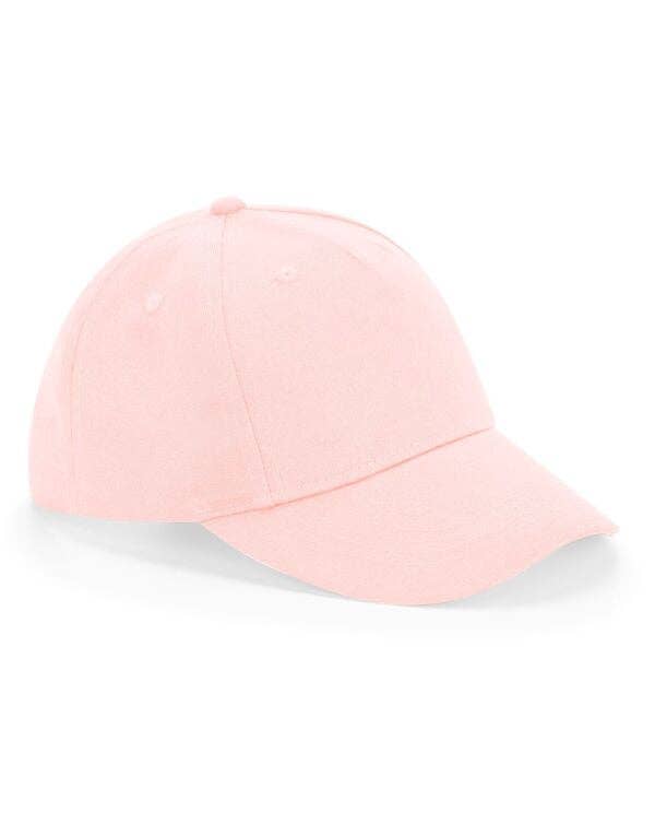 Beechfield EarthAware® Junior Organic Cotton Cap | 5 Panel | 6 Colours | Kids Unisex Size: White / One Size