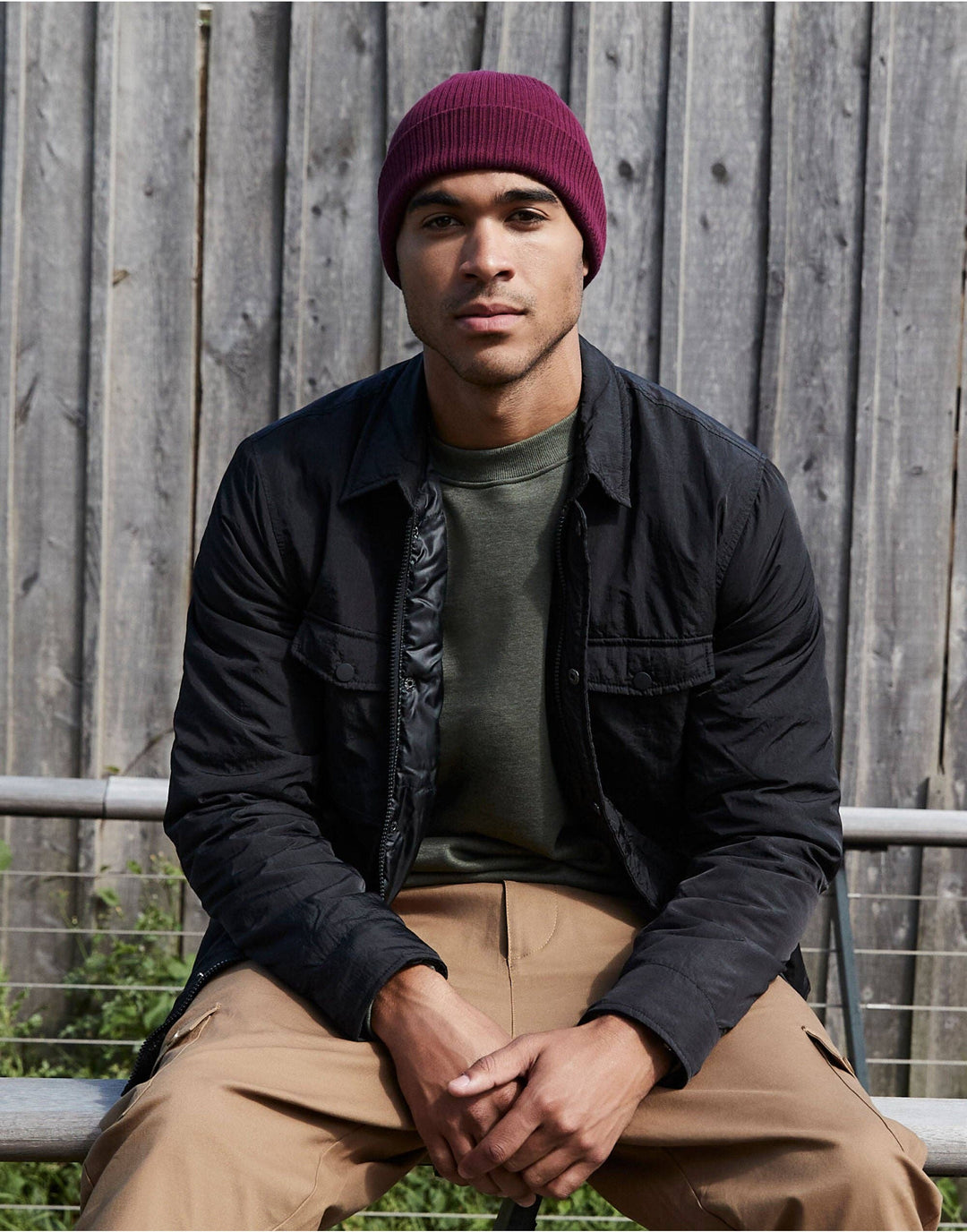 Beechfield EarthAware® Organic Cotton Beanie | Unisex | Breathable | 9 Colours | One Size: Sand / One Size
