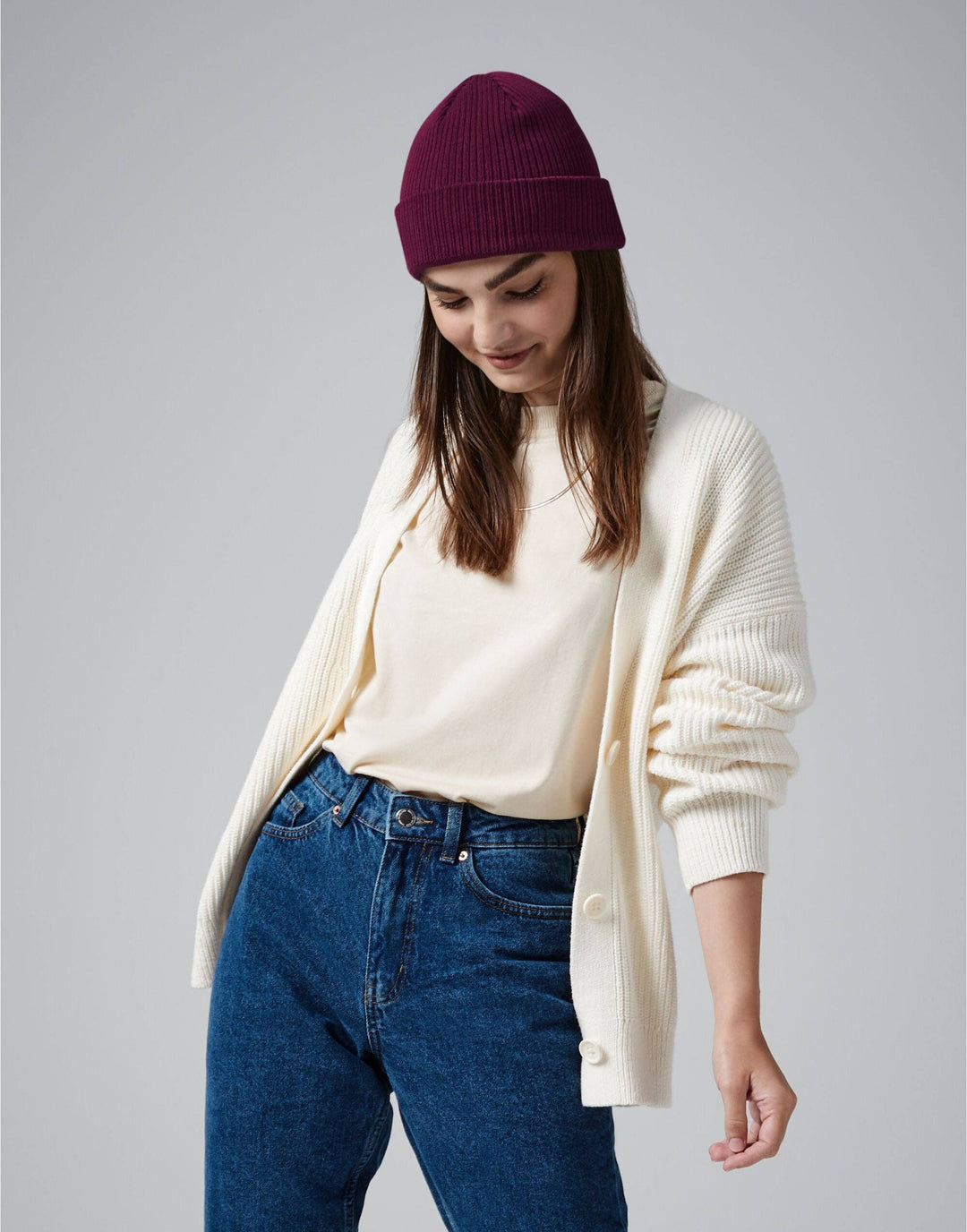 Beechfield EarthAware® Organic Cotton Beanie | Unisex | Breathable | 9 Colours | One Size: Sand / One Size