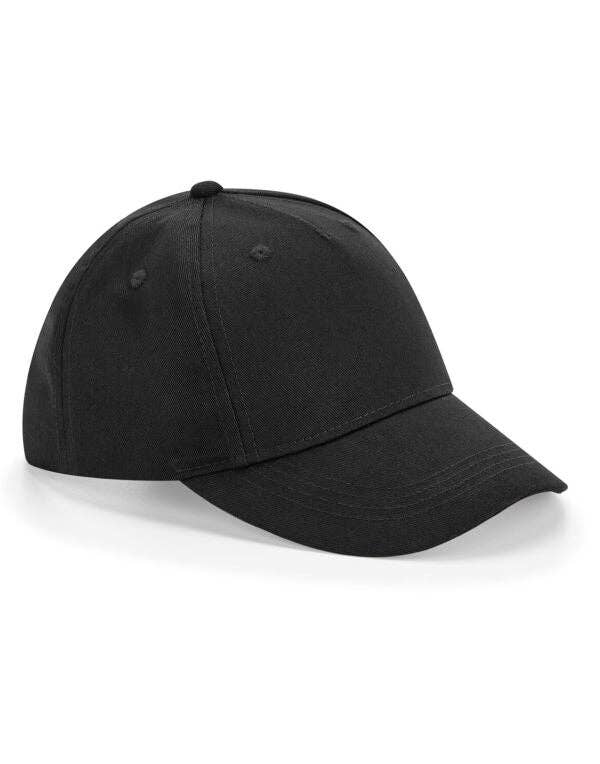 Beechfield EarthAware® Junior Organic Cotton Cap | 5 Panel | 6 Colours | Kids Unisex Size: White / One Size