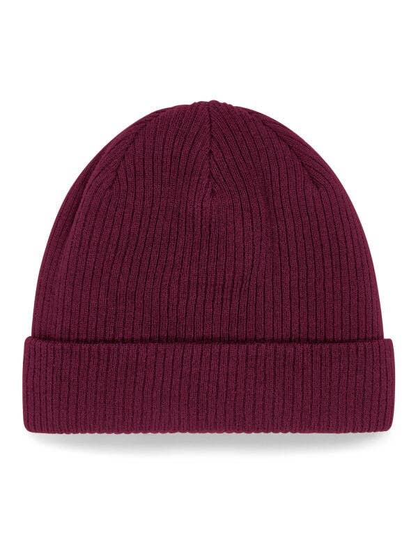Beechfield EarthAware® Organic Cotton Beanie | Unisex | Breathable | 9 Colours | One Size: Sand / One Size