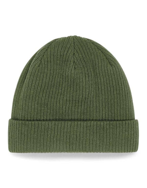 Beechfield EarthAware® Organic Cotton Beanie | Unisex | Breathable | 9 Colours | One Size: Sand / One Size