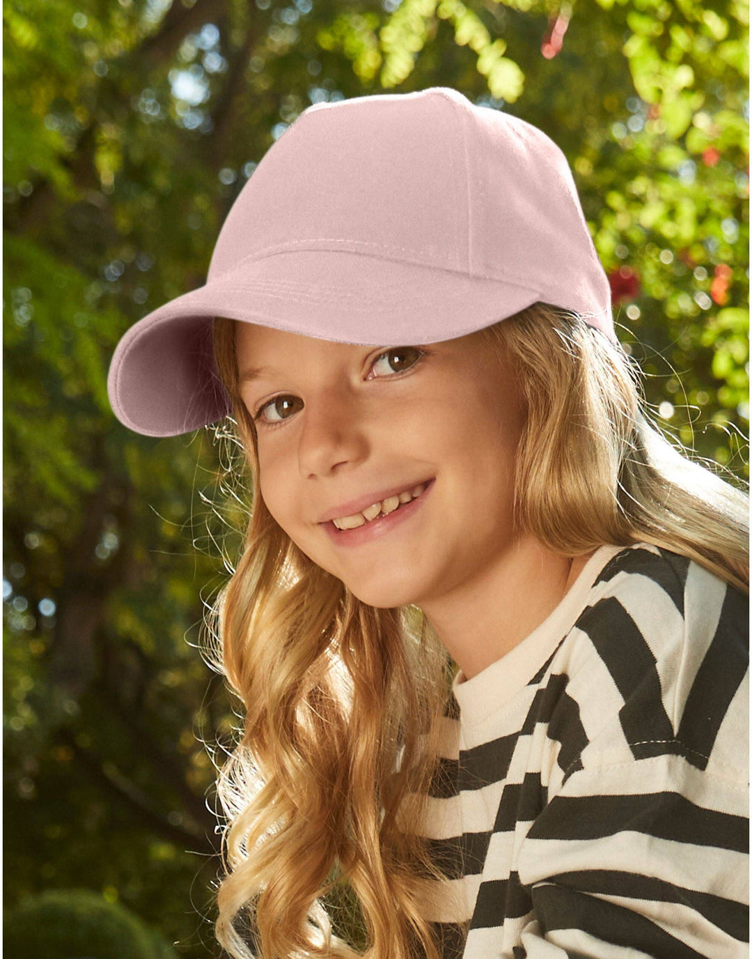 Beechfield EarthAware® Junior Organic Cotton Cap | 5 Panel | 6 Colours | Kids Unisex Size: Black / One Size
