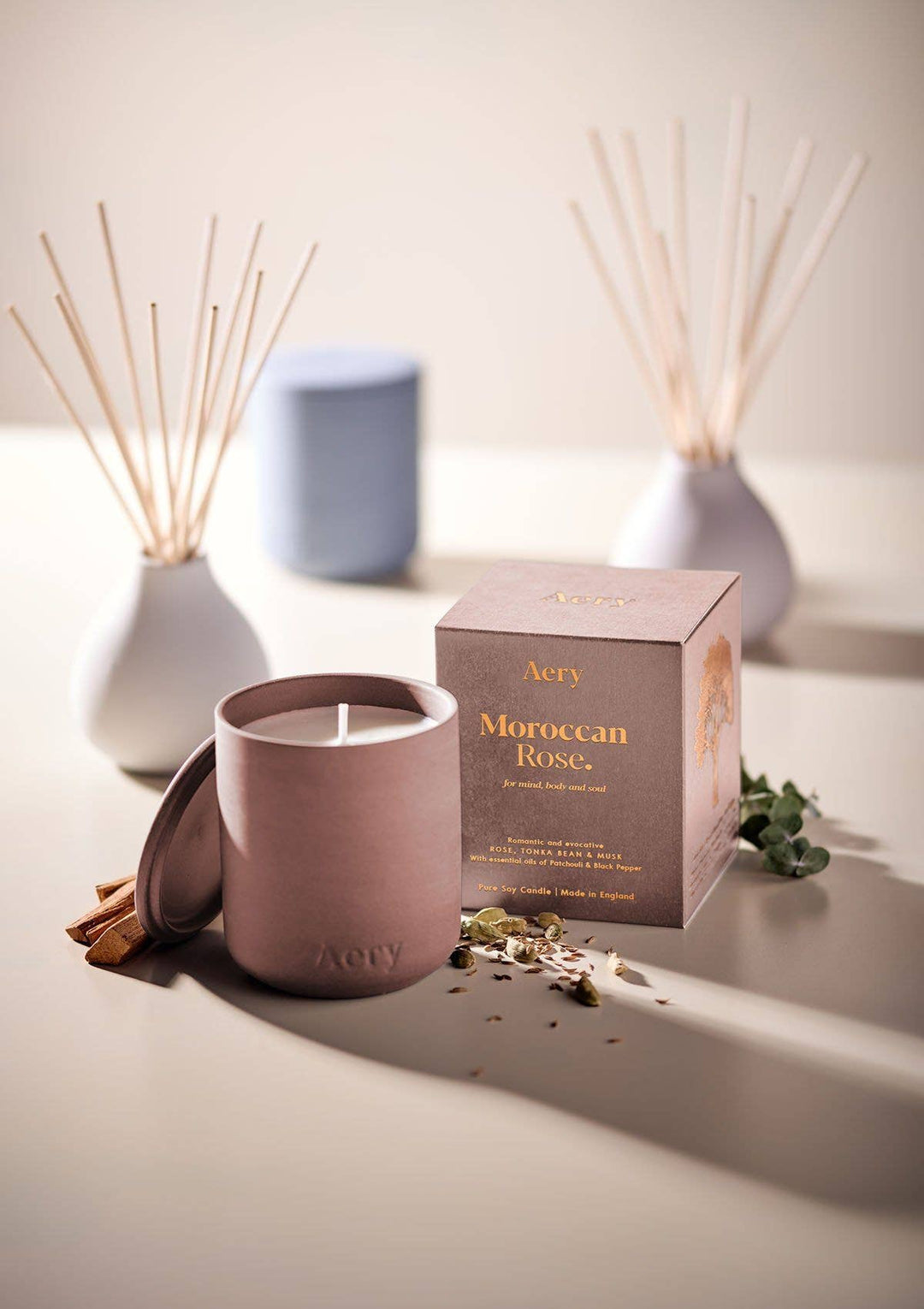 Moroccan Rose Scented Candle